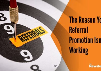 The Reason Your Referral Promotion Isn’t Working