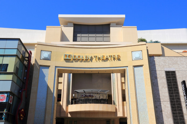LOS ANGELES USA - APRIL 5 2014: Dolby Theatre in Hollywood. Formerly known as Kodak Theatre it is the home of Academy Awards ceremonies.