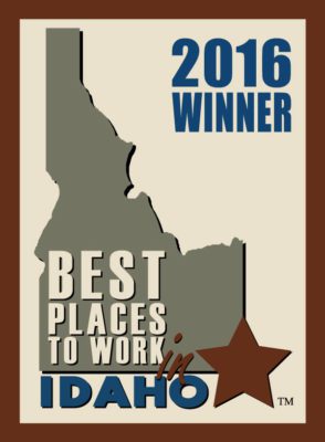 2016 Winner Seal: Best Places To Work Idaho