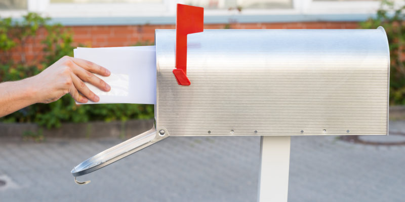 Tent Washer’s Direct Mail Converts Prospects mailbox