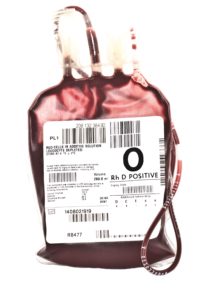 Blood bag direct mail