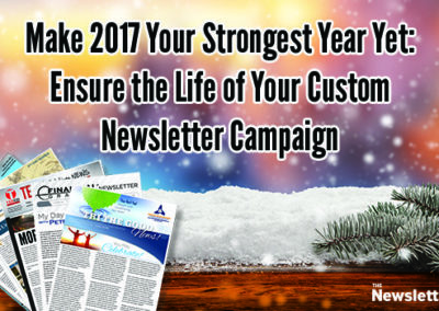 Top 5 Newsletter Campaign Resolutions for 2017