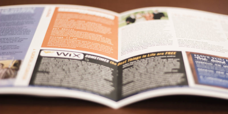 The Truth About Newsletter Marketing news spread on table