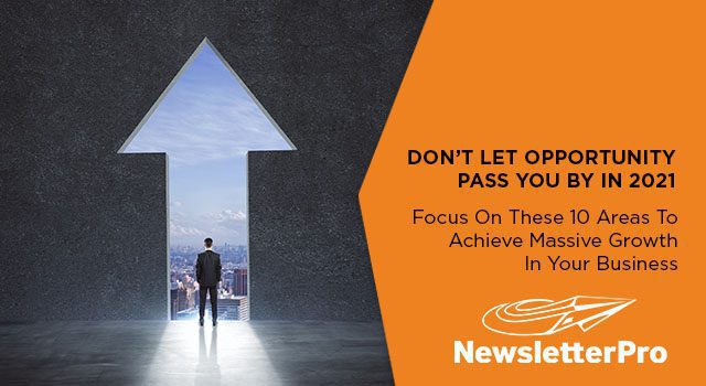Don’t Let Opportunity Pass You By In 2021 oppertunity