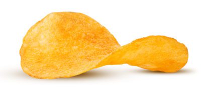 giant picture of potato chip